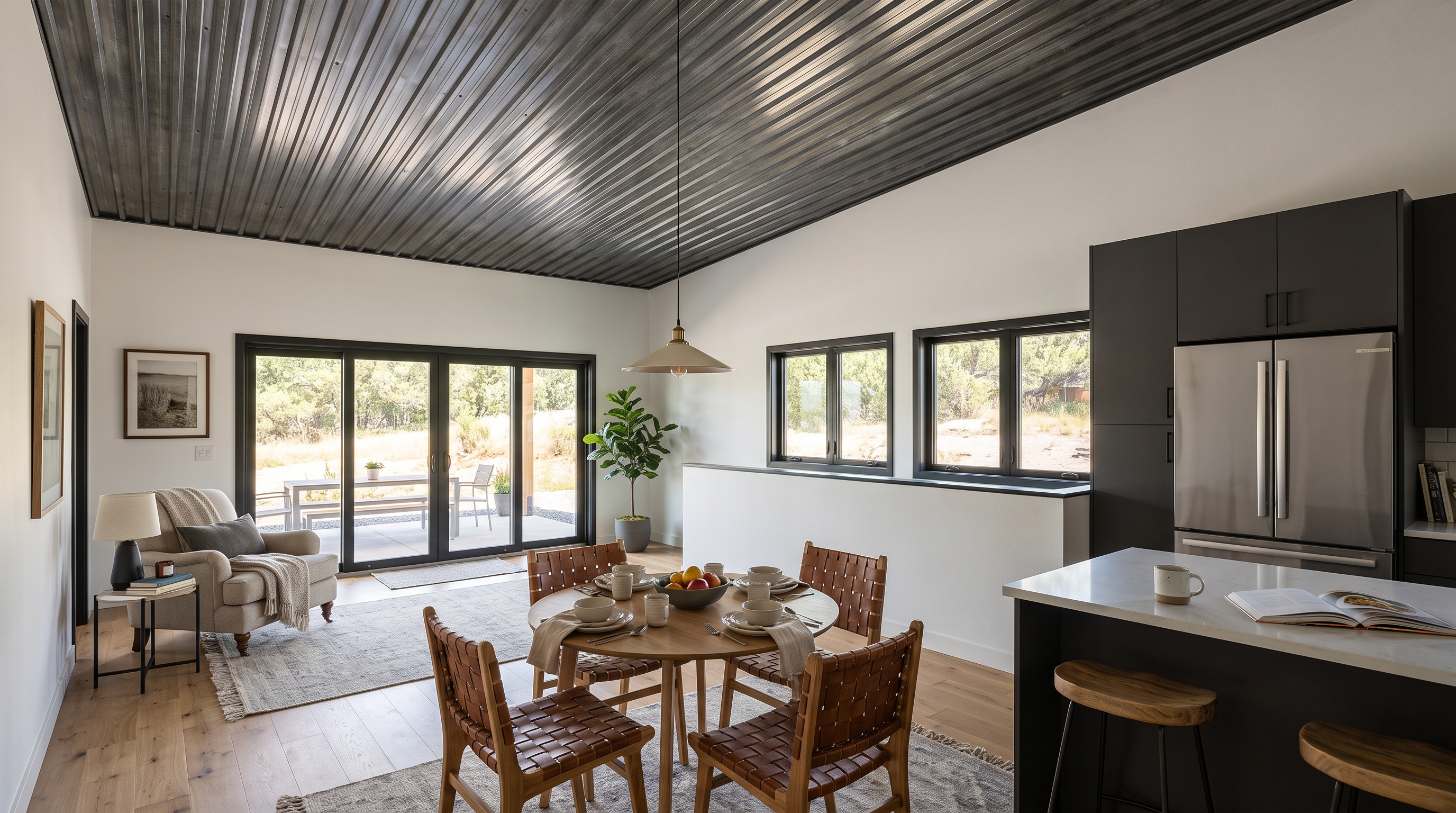 Upstairs living — Lot 1